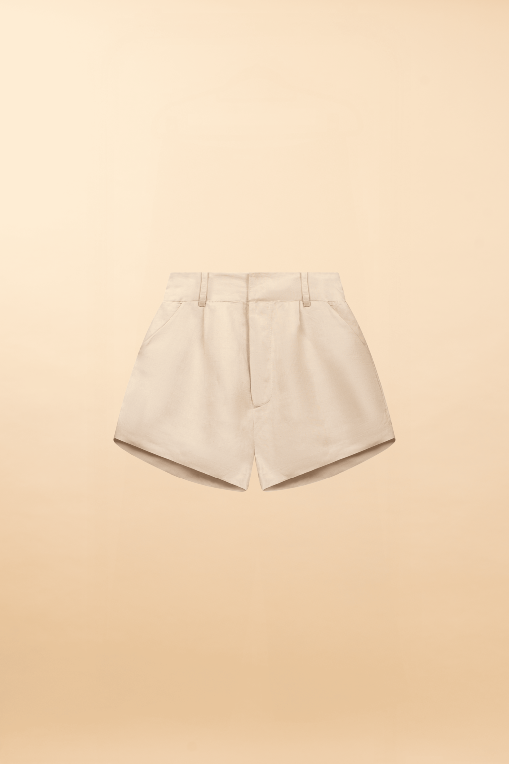 Short de Linho Fiorentino - Biscotto