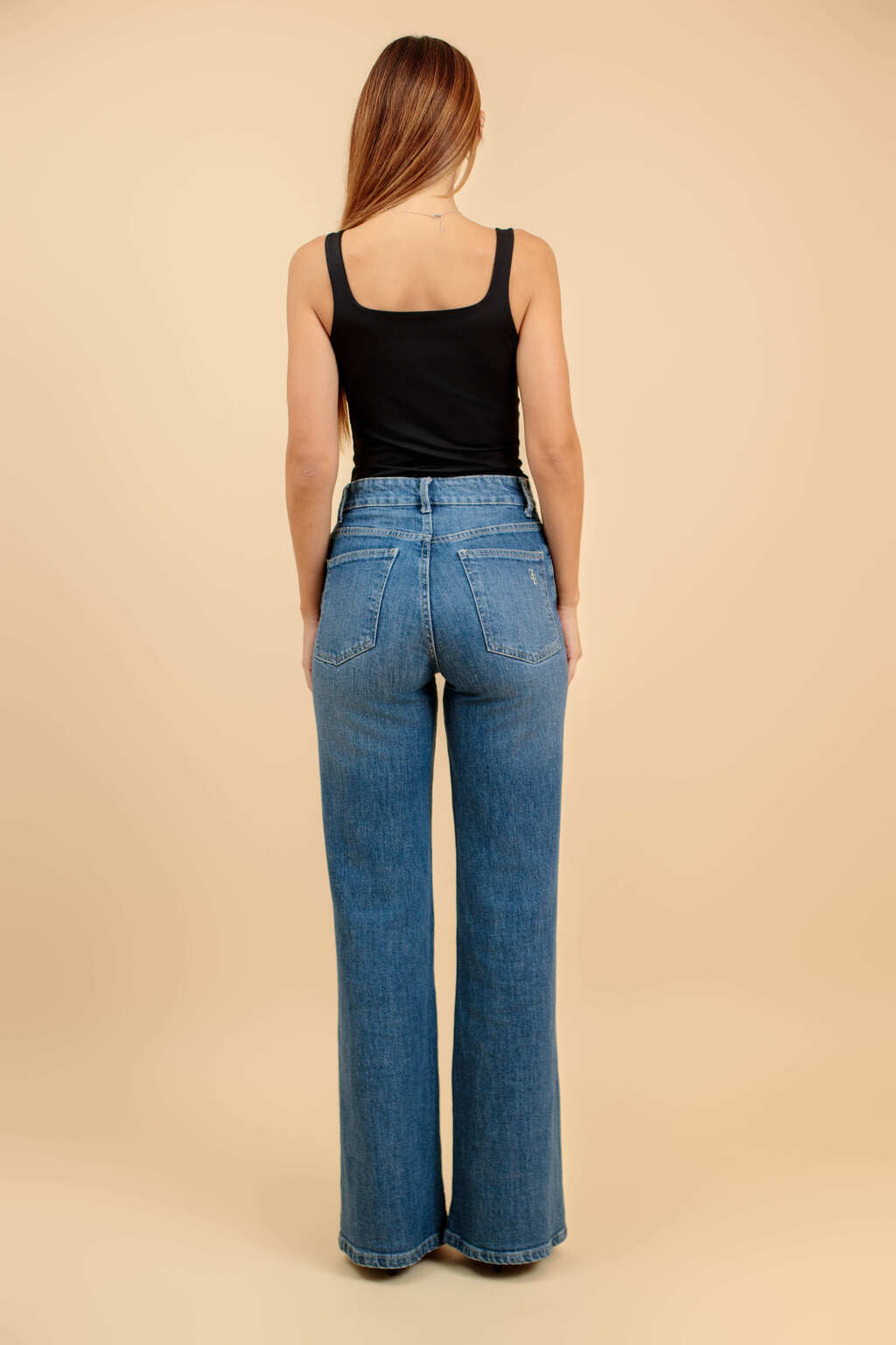 Calça Bootcut Jeans Monteriggioni - Azul Médio