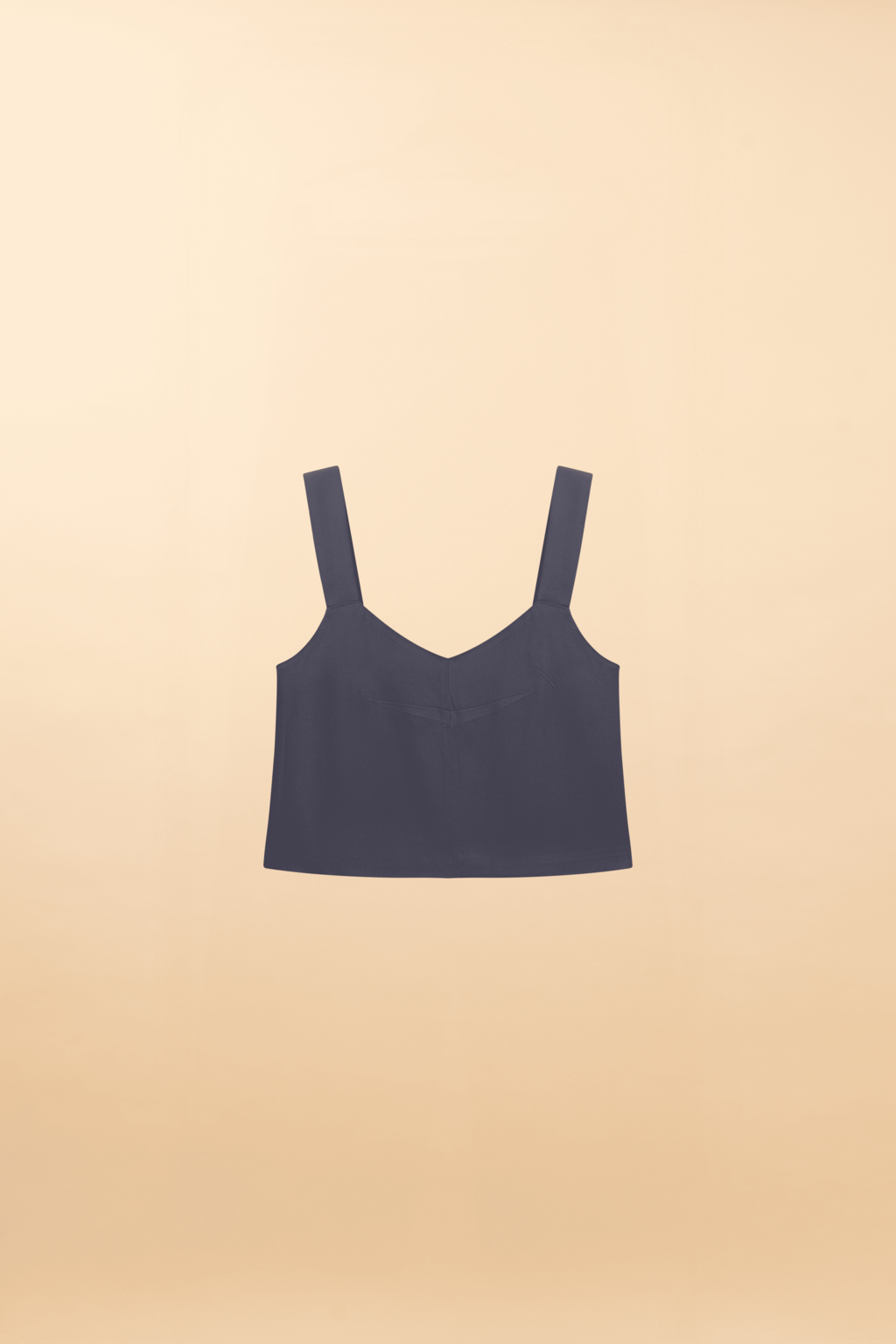 Blusa de Alças de Alfaiataria Siena - Azul Mirtillo